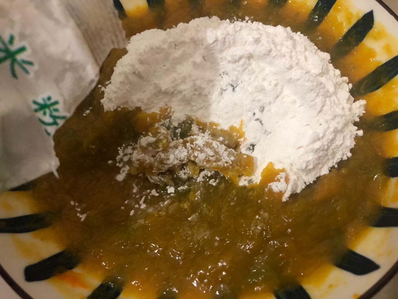 南瓜糯米芝麻饼