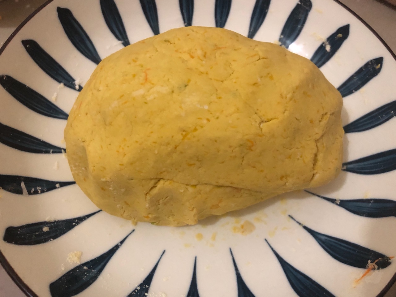 南瓜糯米芝麻饼