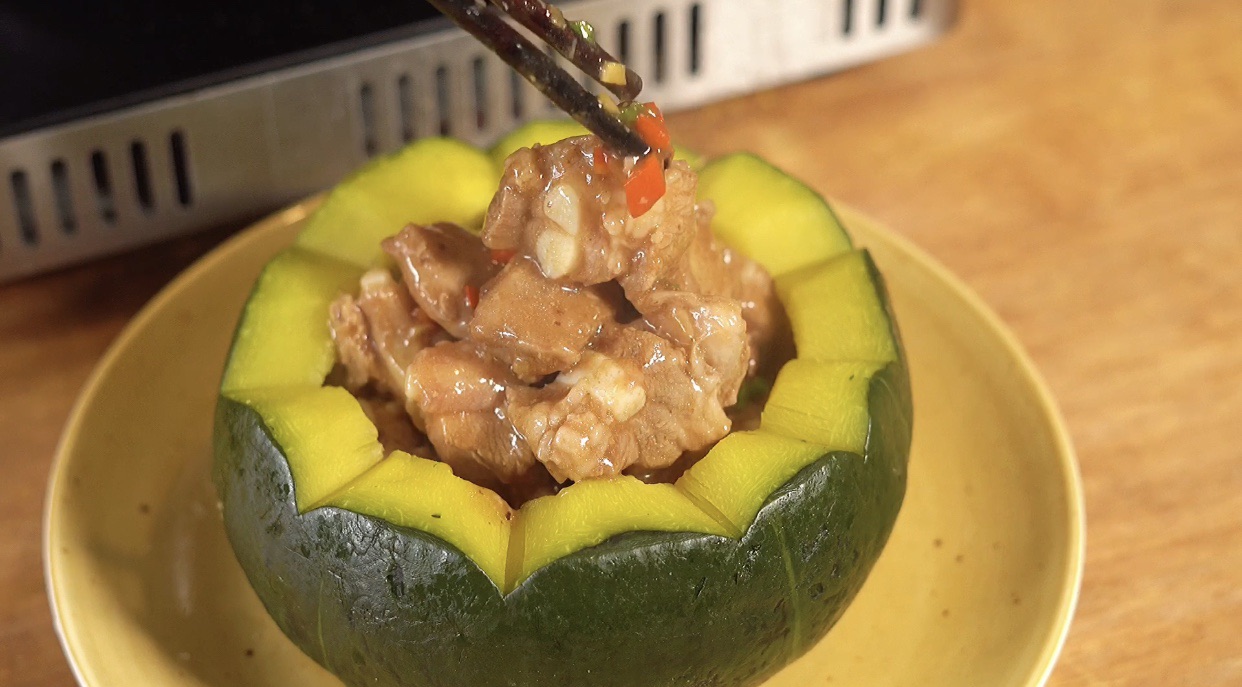 南瓜软骨（排骨）盅