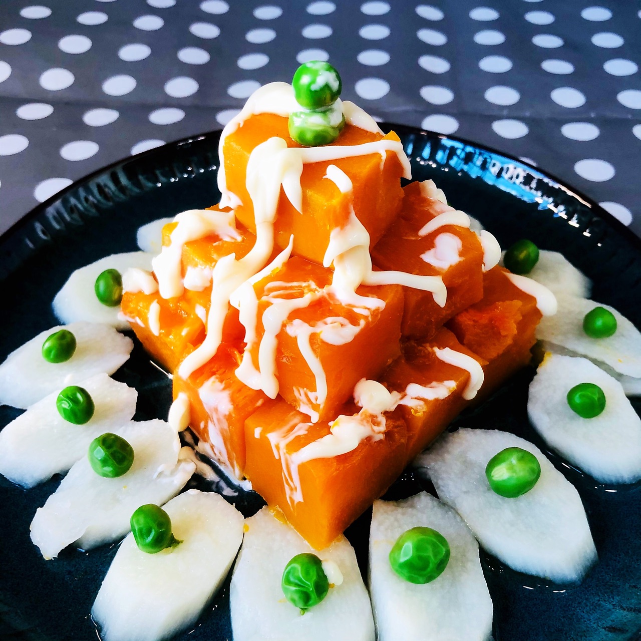 南瓜山药塔