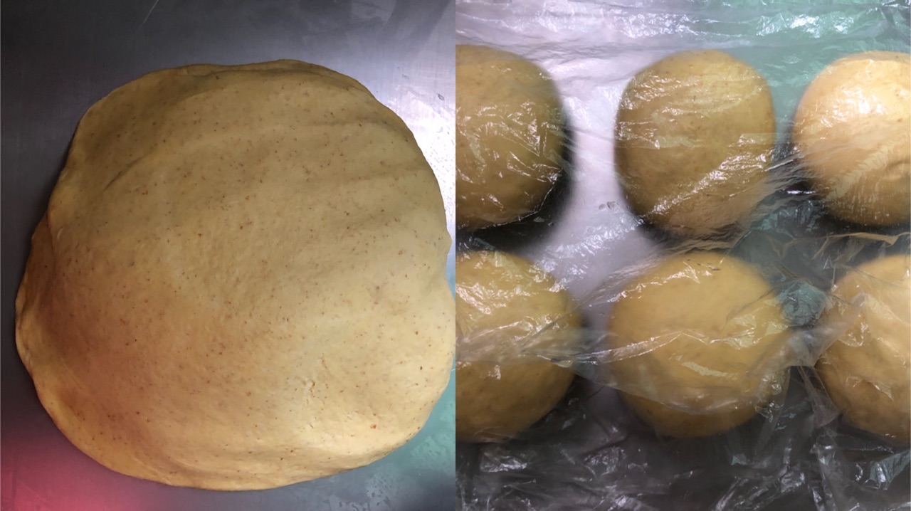 南瓜吐司（水合法+冷藏发酵）