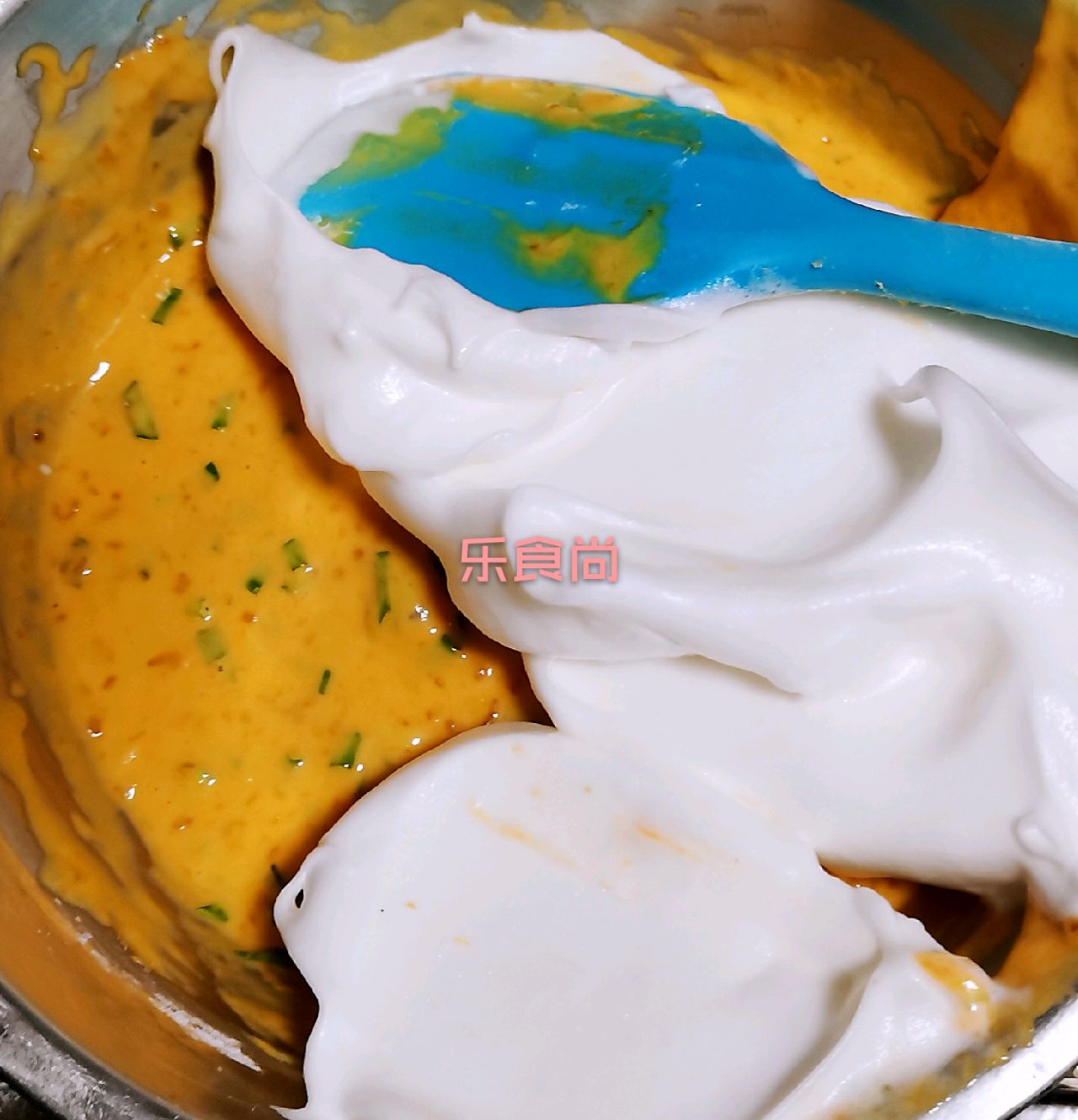 南瓜香葱肉松戚风