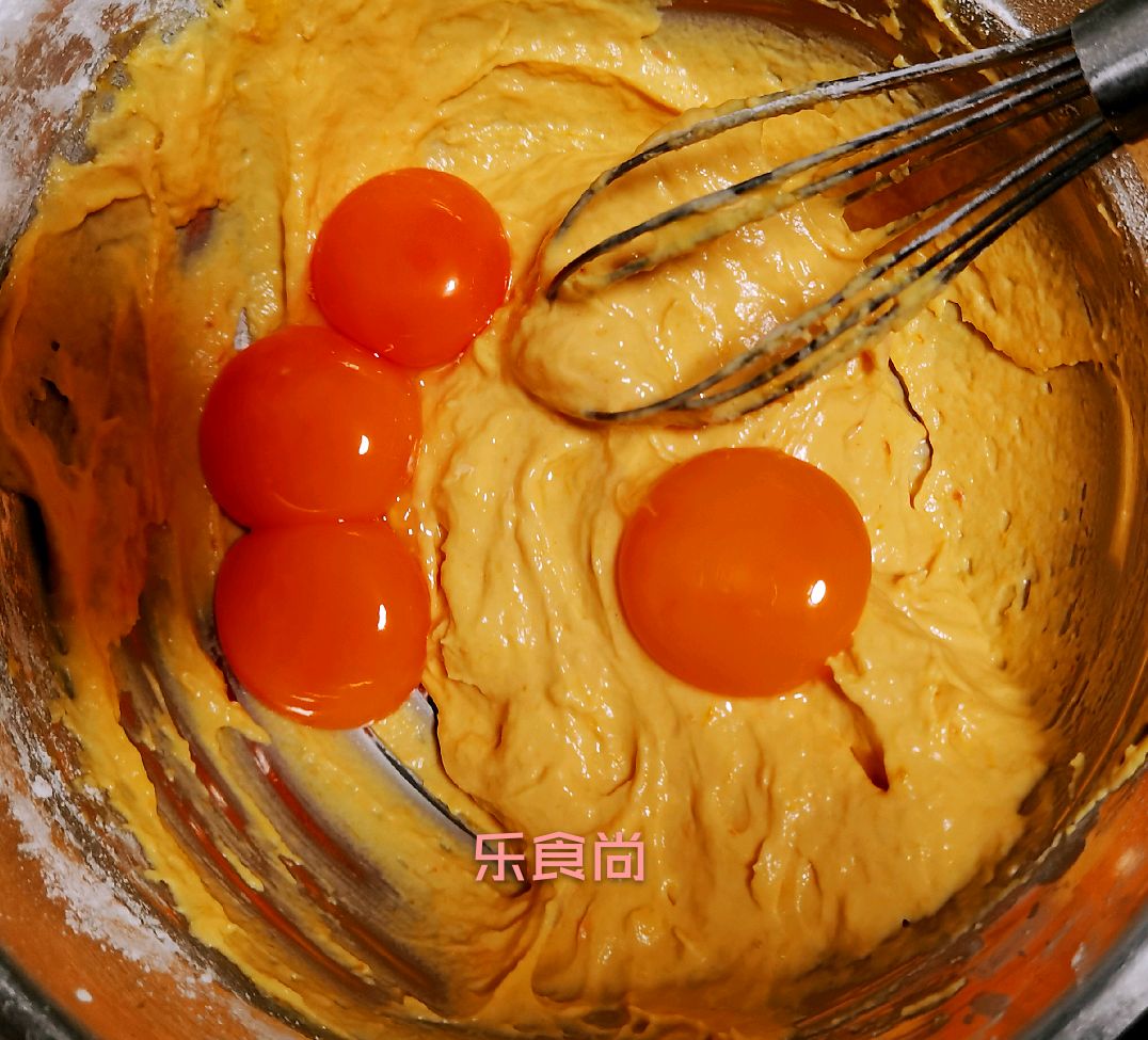 南瓜香葱肉松戚风