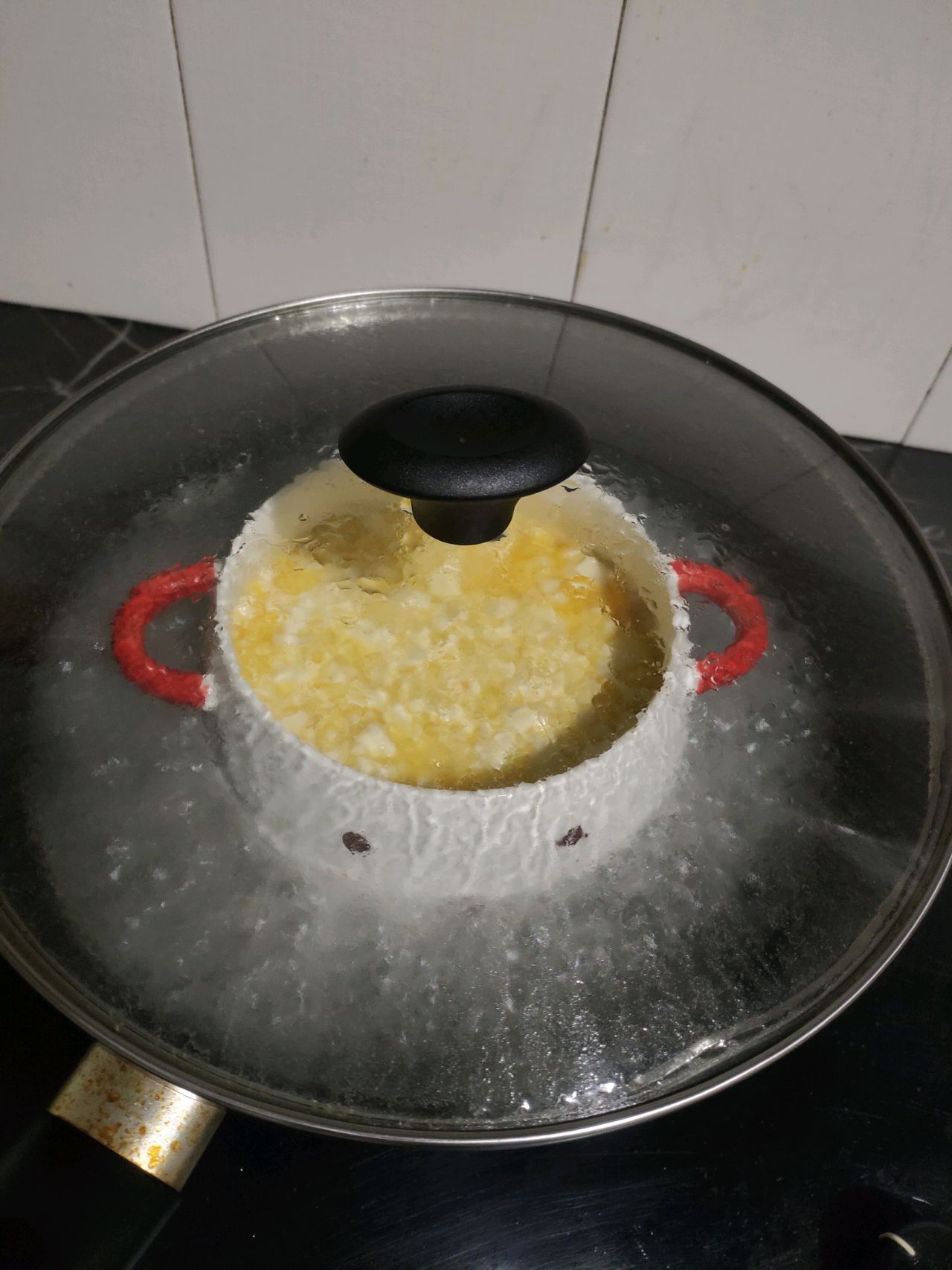 内脂豆腐炖蛋