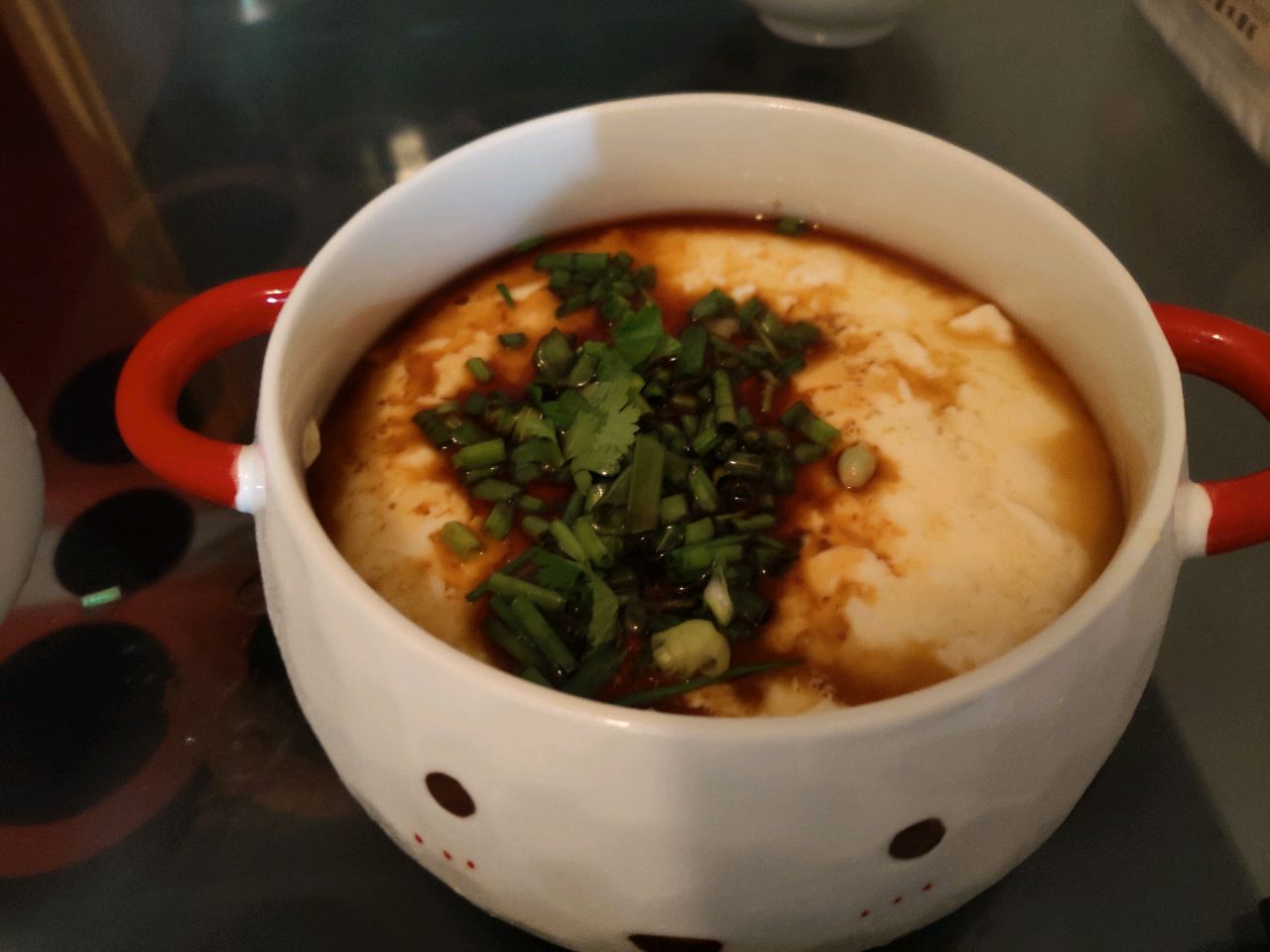 内脂豆腐炖蛋