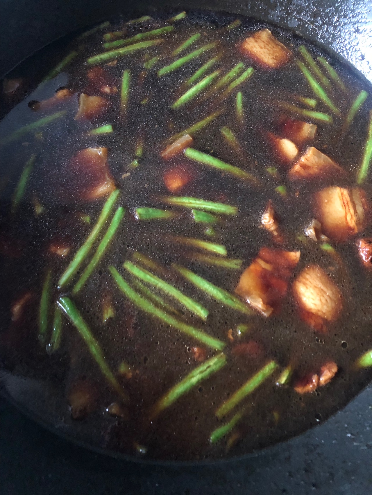 妮妈家常菜——豆角焖面
