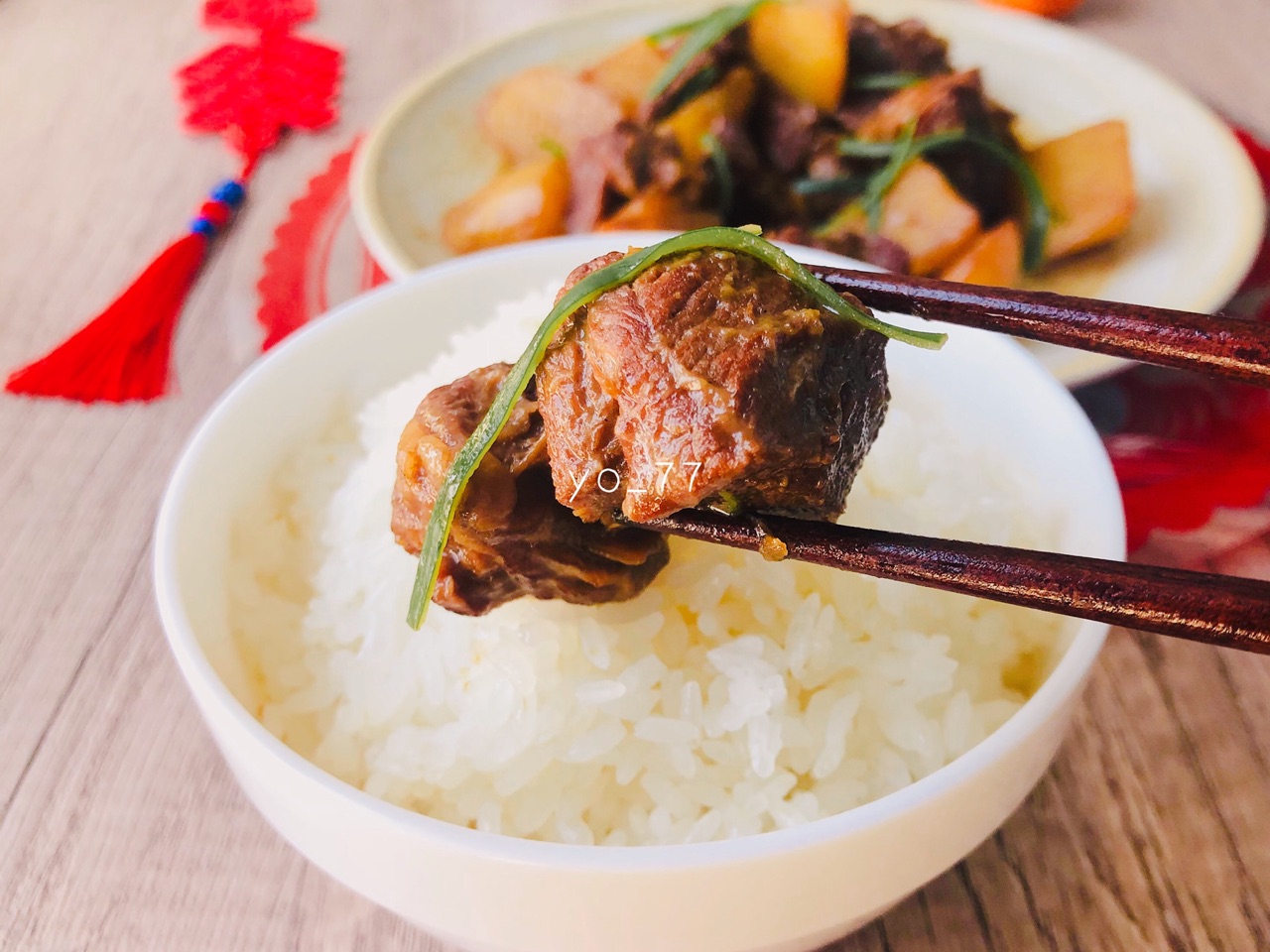 年菜必备红焖土豆羊肉