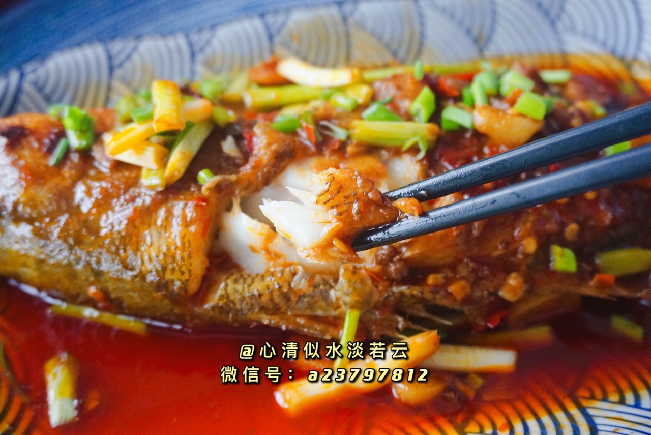 年年有鱼—黄焖酱烧鲈鱼