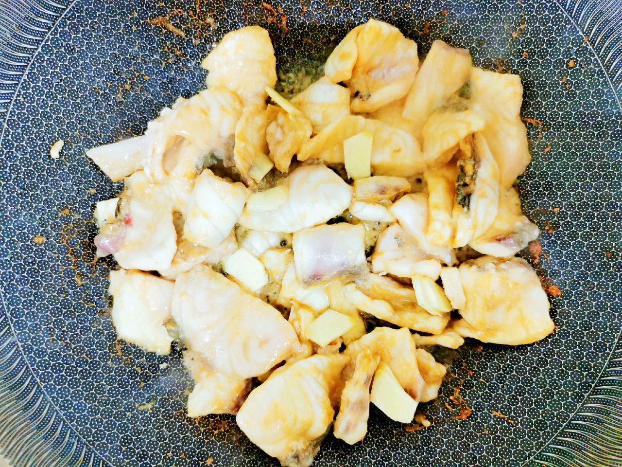 年年有（余）鱼～姜葱炒脆肉皖