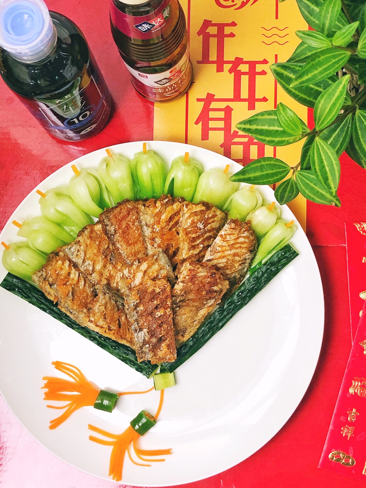 年年有鱼之宫廷“鱼”扇
