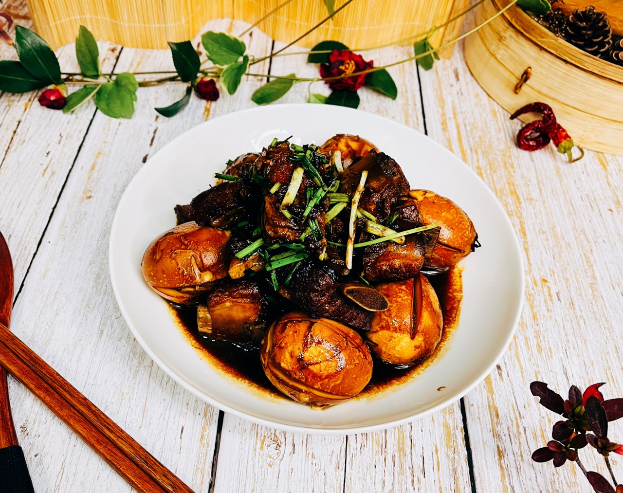 年味红烧肉排蛋