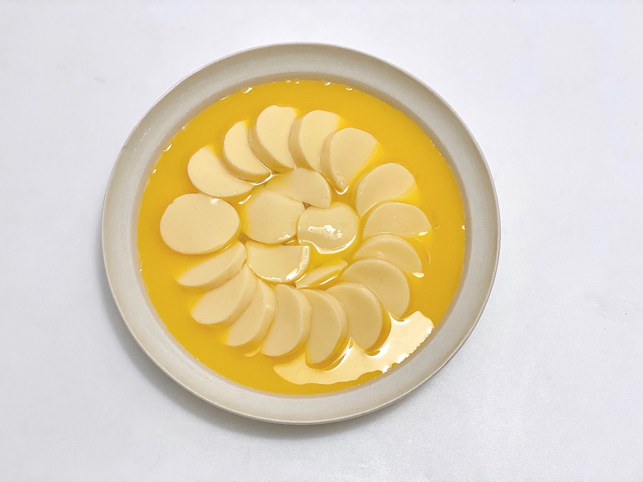 年夜菜｜芙蓉花开·玉子豆腐虾仁蒸蛋