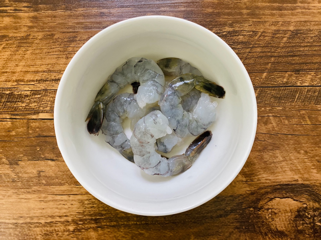 年夜菜｜黑虎虾山药木耳炒时蔬