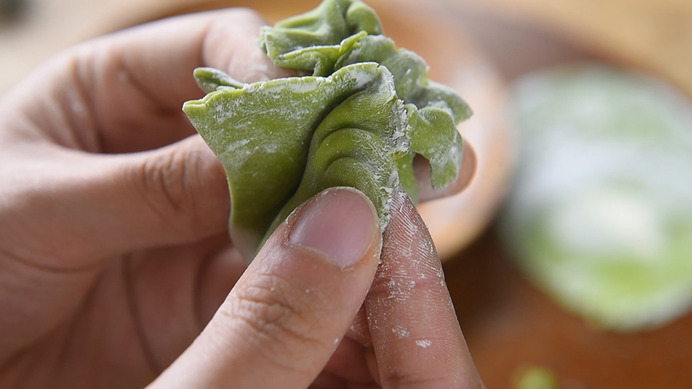 年夜饭 | 白菜翡翠饺子