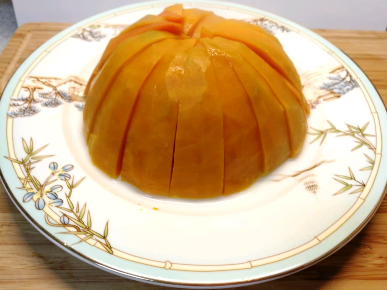 年夜饭必吃的红枣百合蒸南瓜
