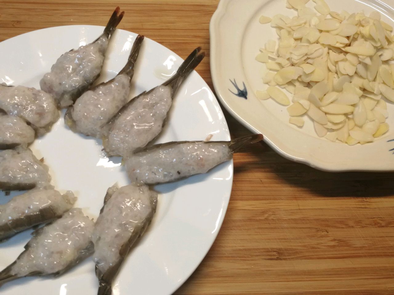 年夜饭必吃～黄金杏仁大虾