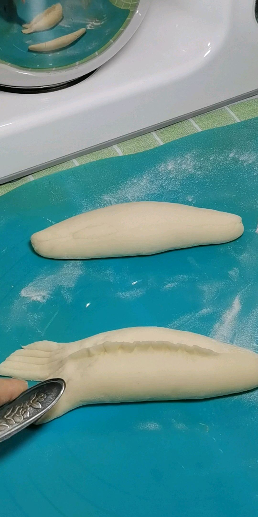 年夜饭花样馒头鱼