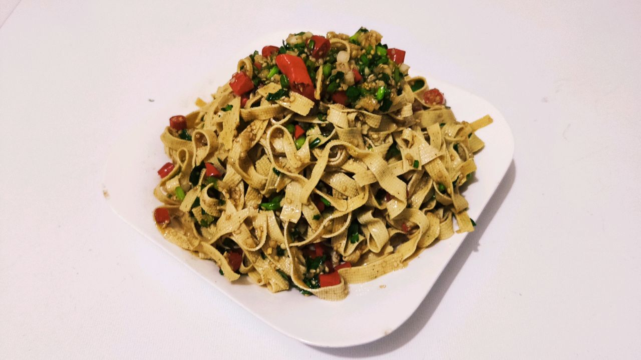 年夜饭~火爆拌干豆腐~凉菜