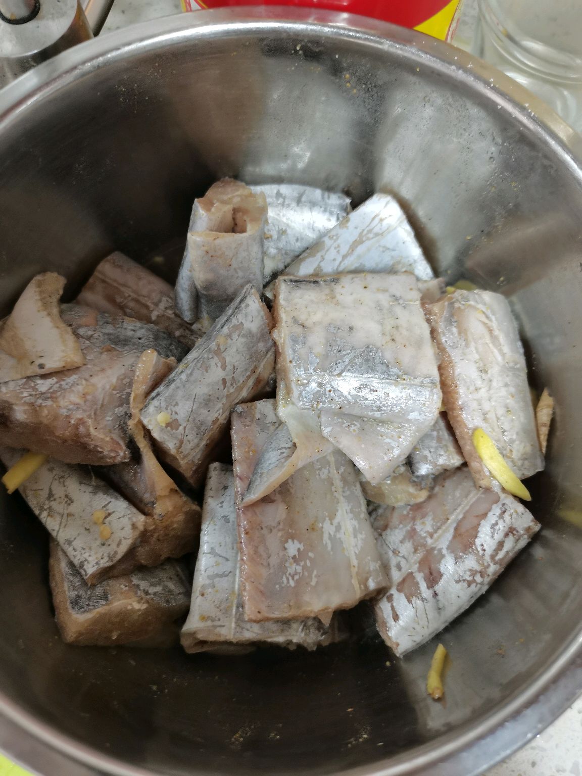年夜饭香炸刀鱼（带鱼）