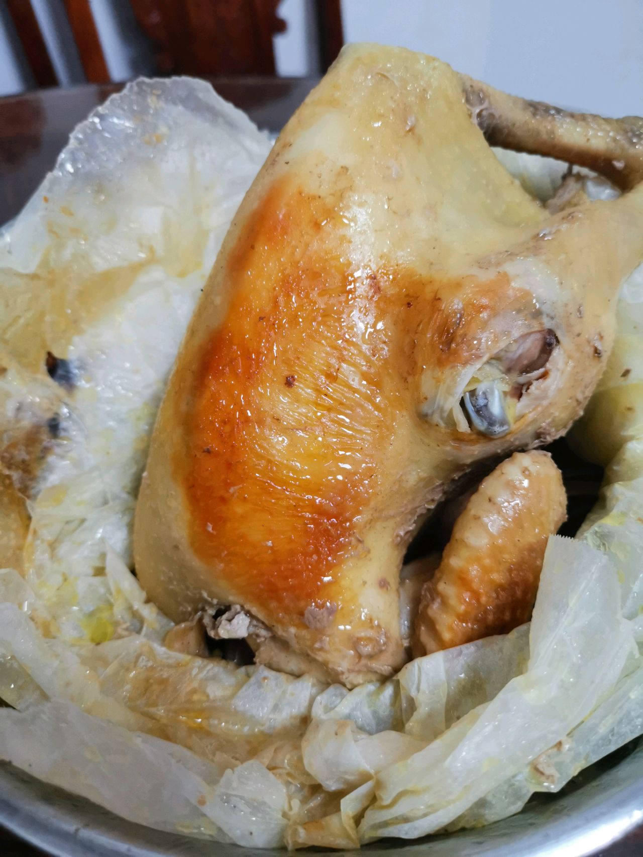 年夜饭#盐焗鸡