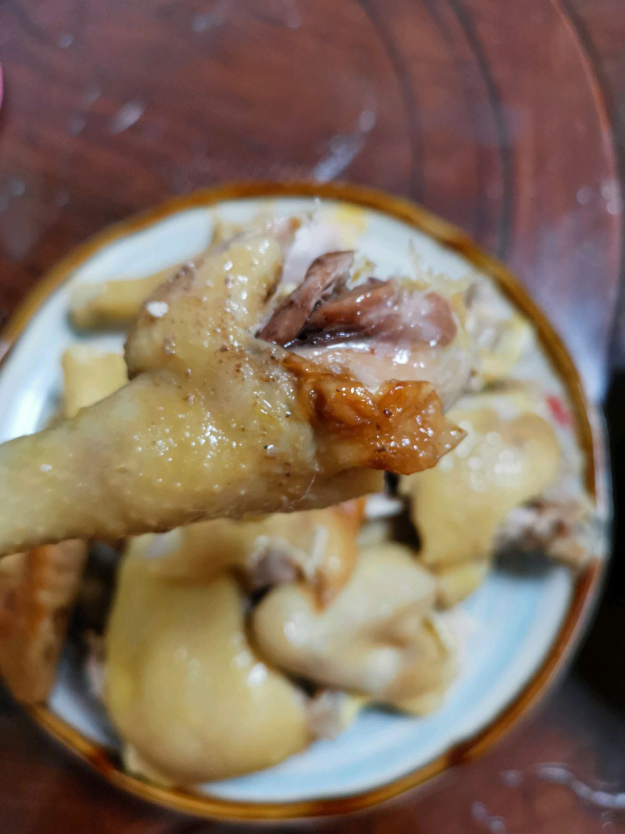 年夜饭#盐焗鸡