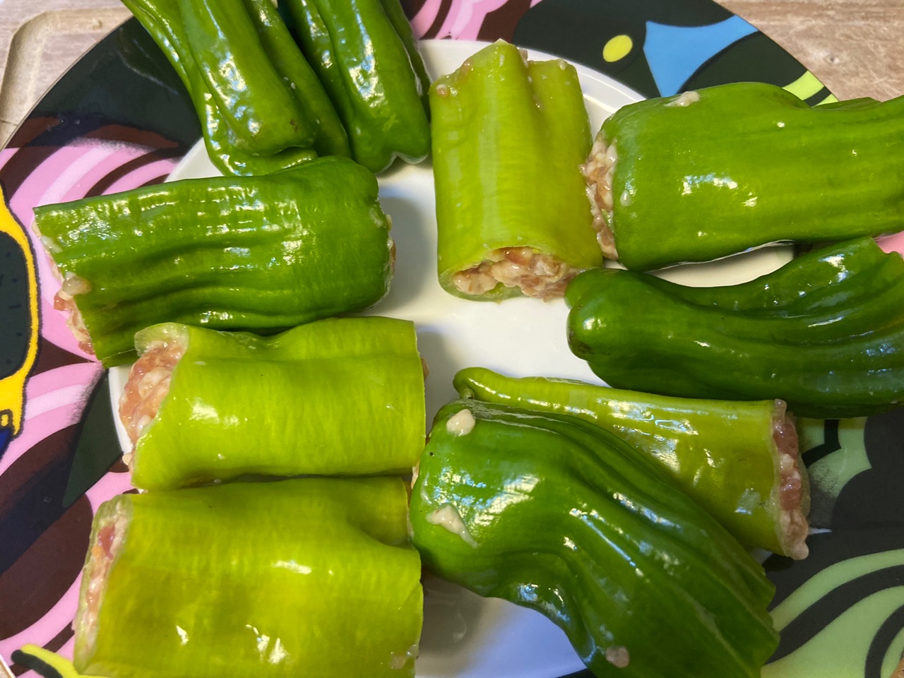 年夜饭易上手大菜-青椒酿肉