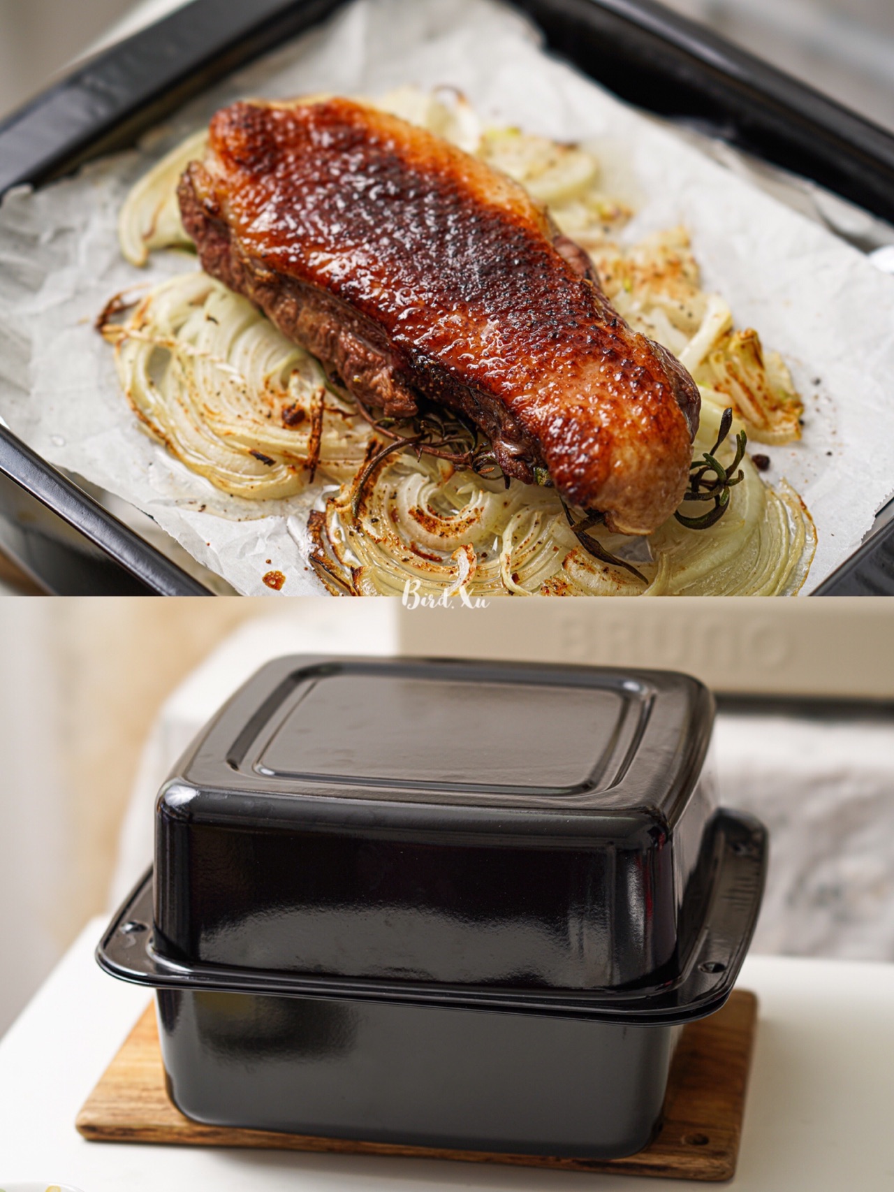 年夜饭硬菜系列【苹果木烟熏鸭胸肉】