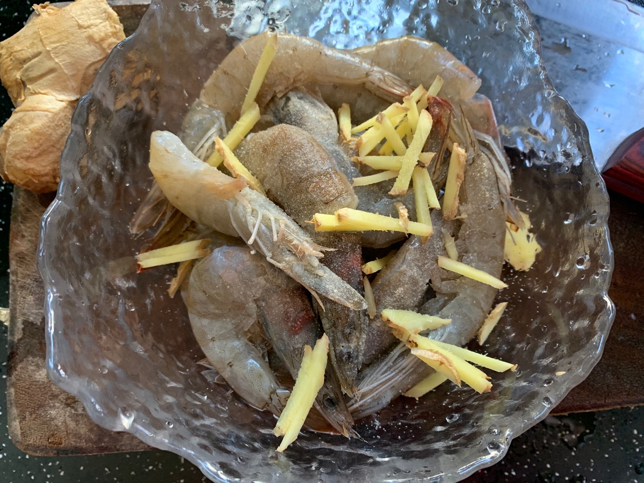 年夜饭，芝士焗虾