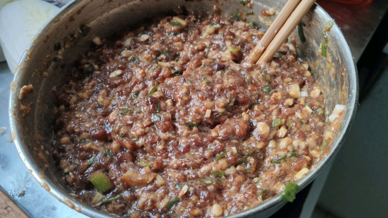 年夜饭~猪肉大葱~饺子包子饼子