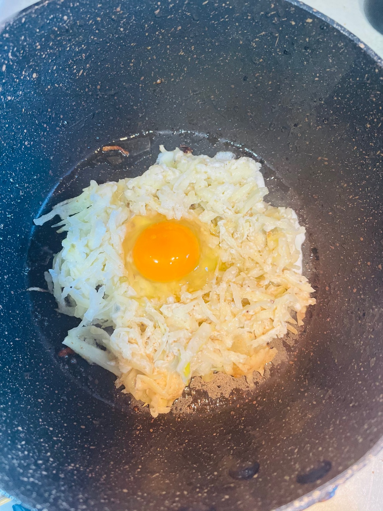鸟巢蛋饼