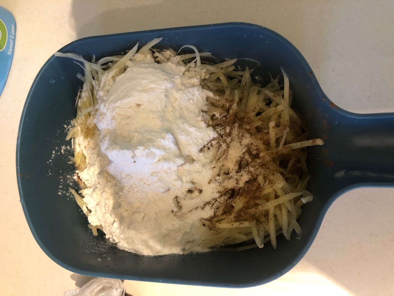 鸟巢土豆饼
