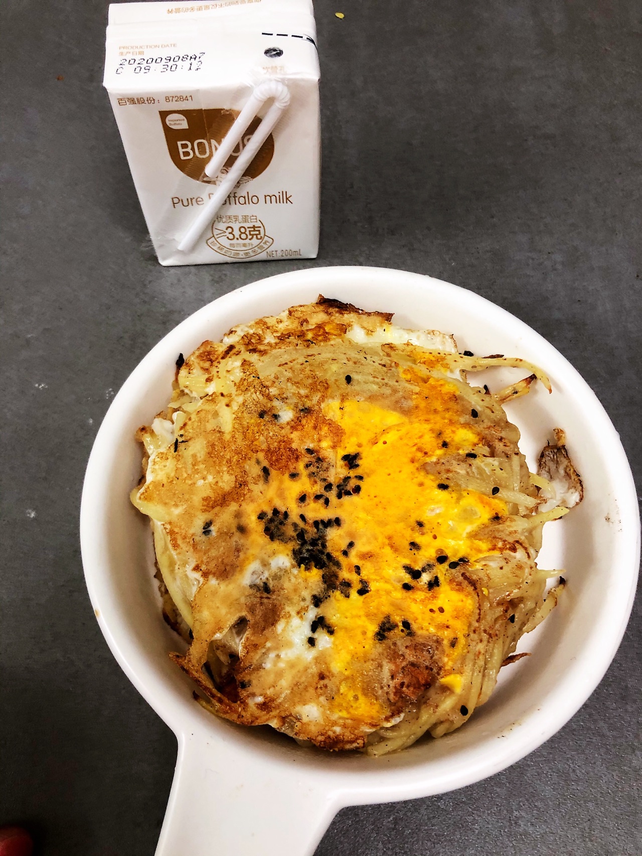 鸟巢土豆饼