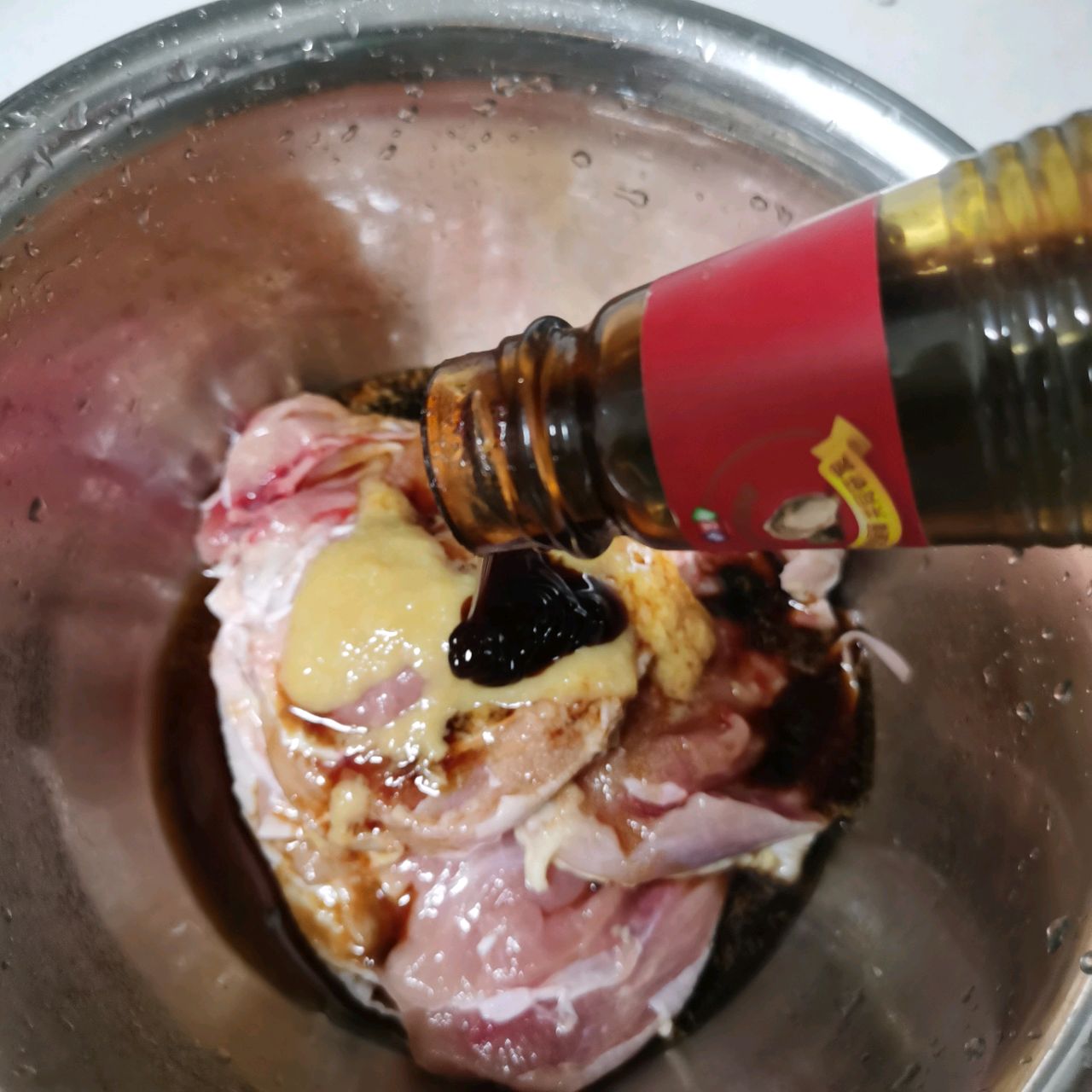 柠檬黑胡椒烤鸡腿肉