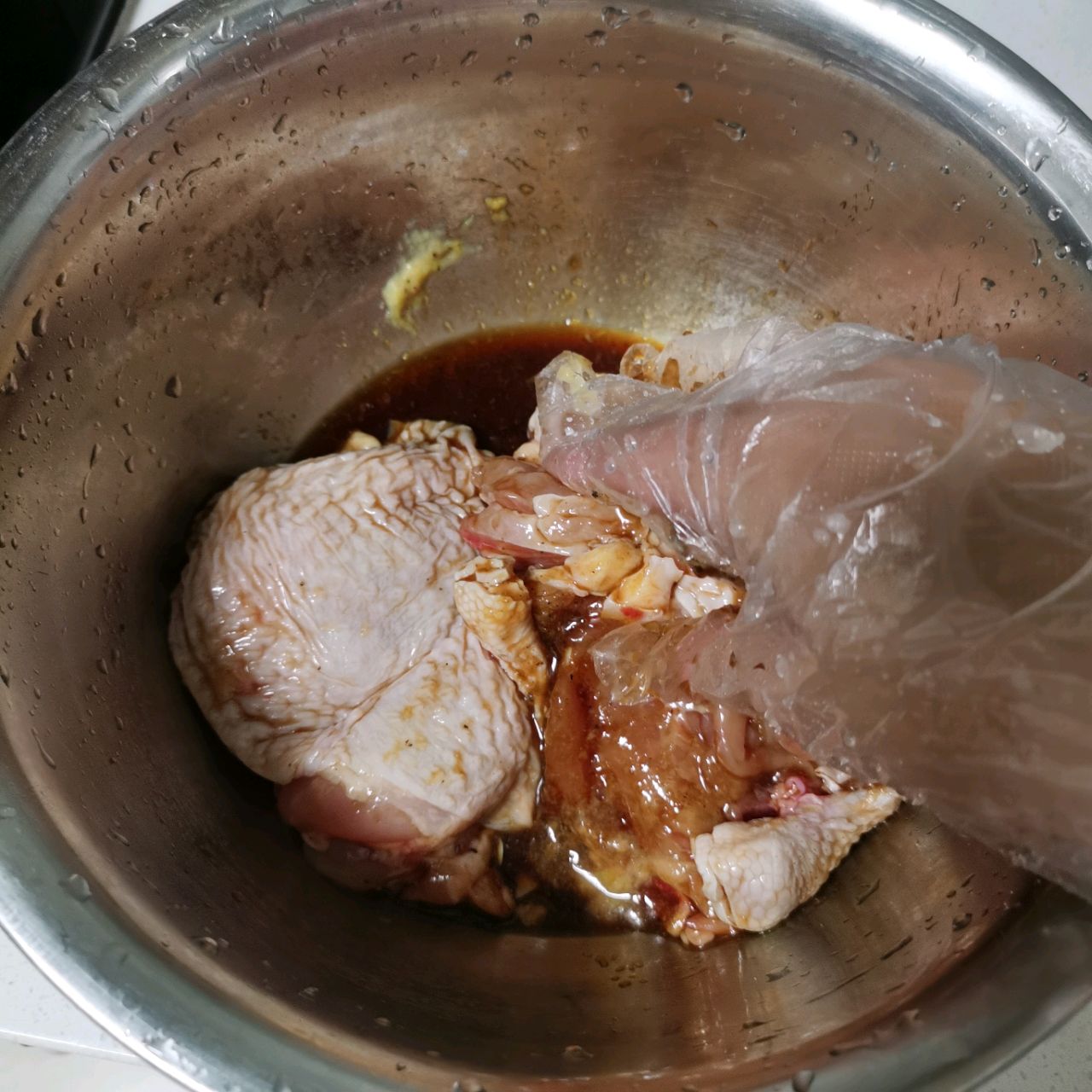 柠檬黑胡椒烤鸡腿肉