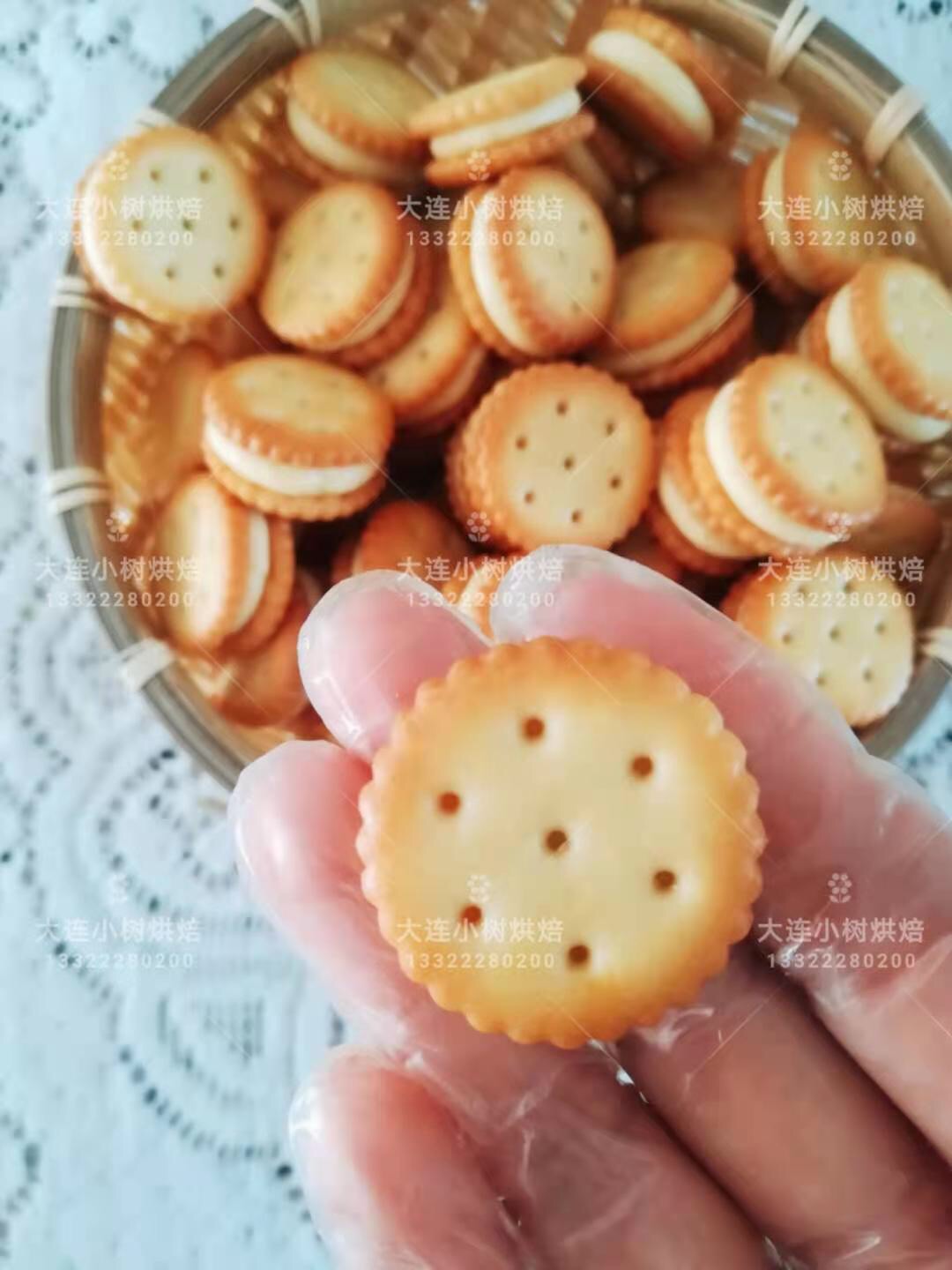 纽扣牛轧饼干