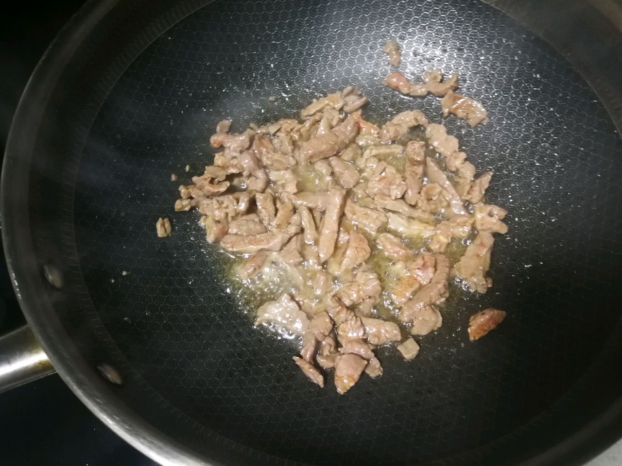 牛柳炒芹菜