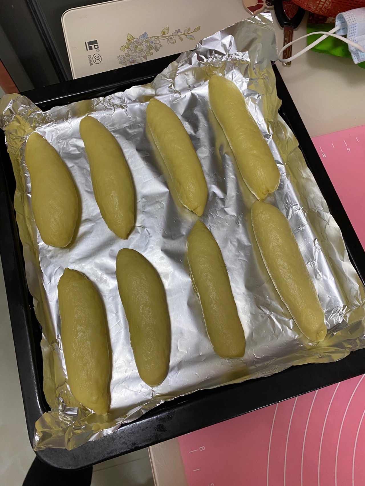 牛奶棒面包