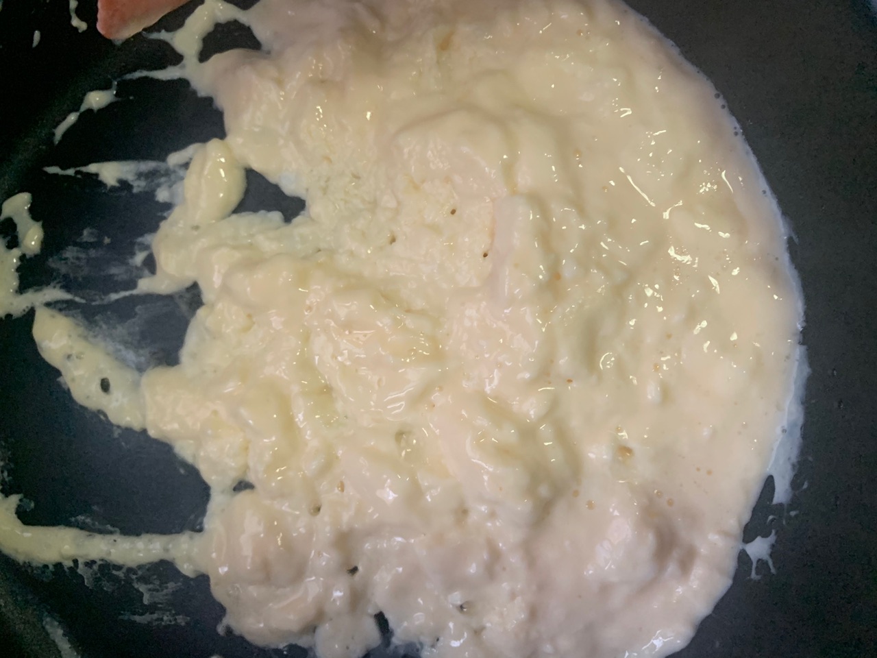牛奶炒蛋