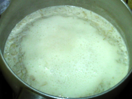 牛奶燕麦粥