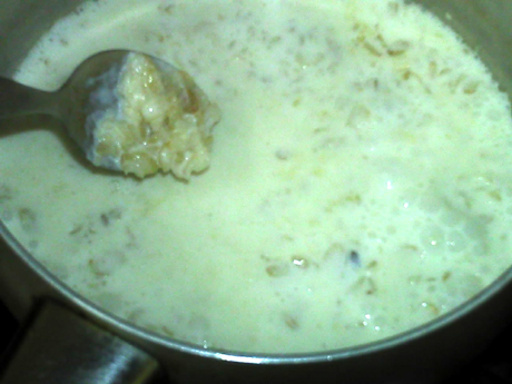 牛奶燕麦粥