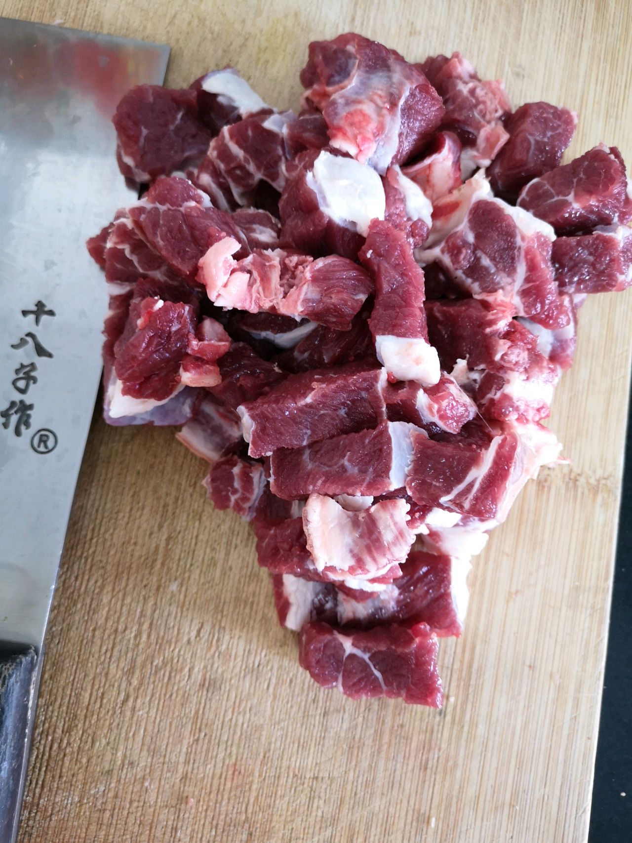 牛腩炖柿子