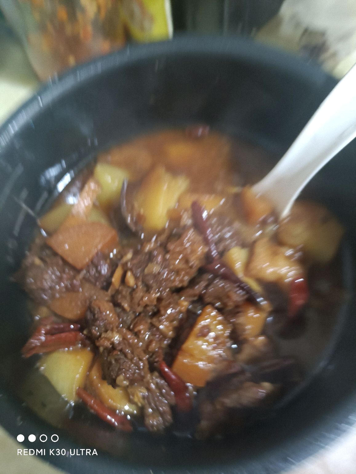 牛腩烧土豆
