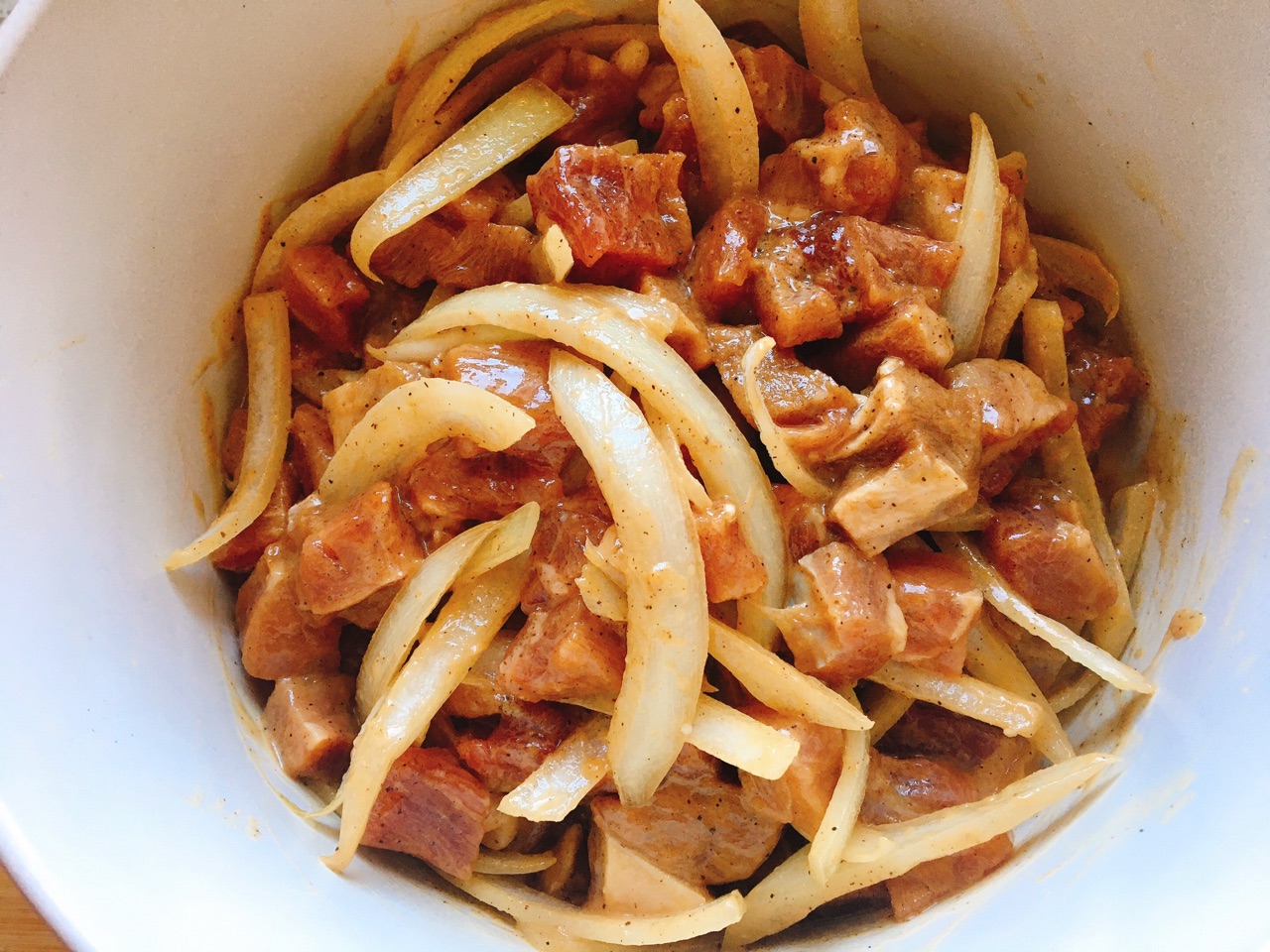 牛气冲天财源滚滚来～菠萝牛肉粒