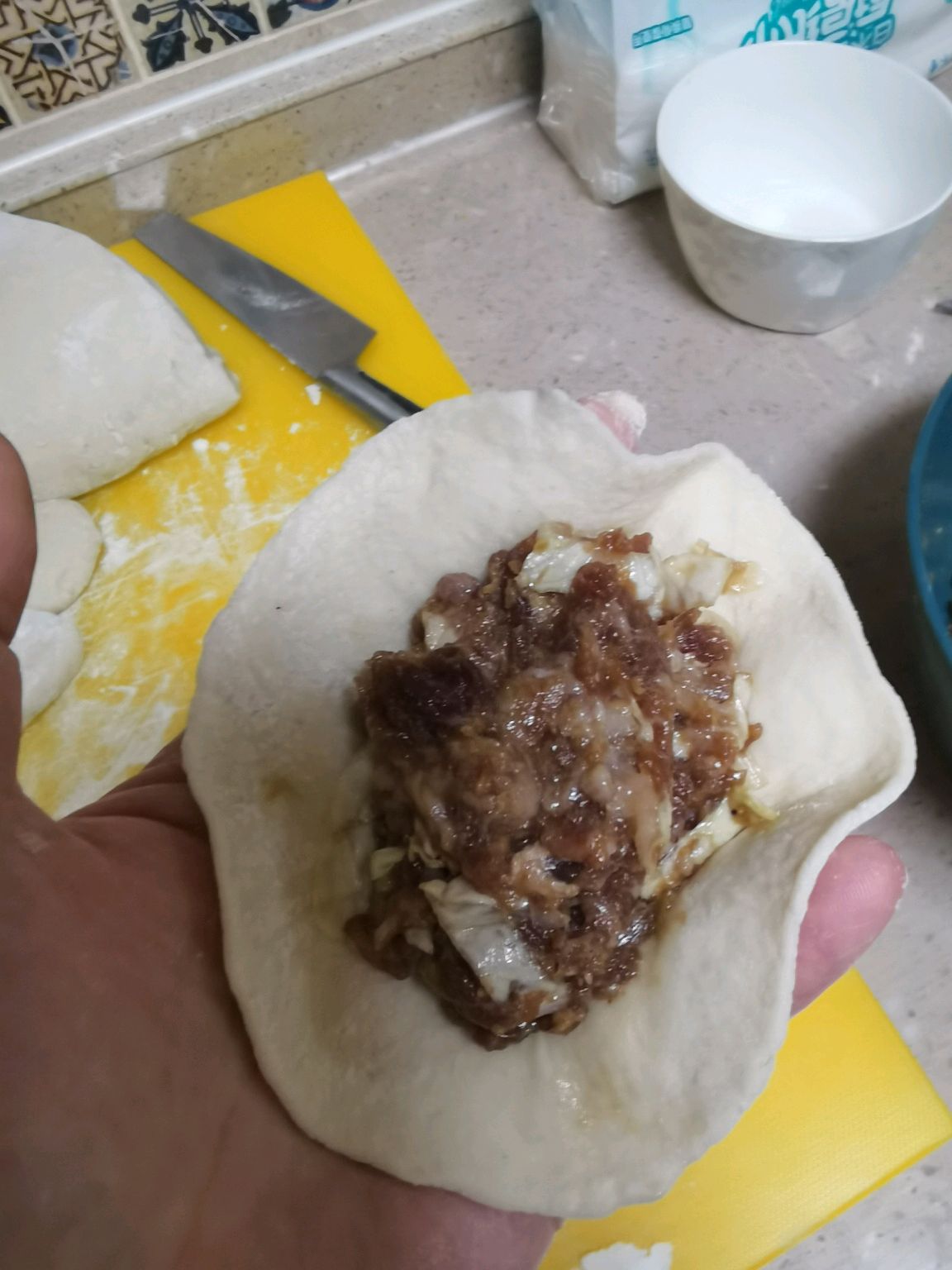 牛肉白菜大包子