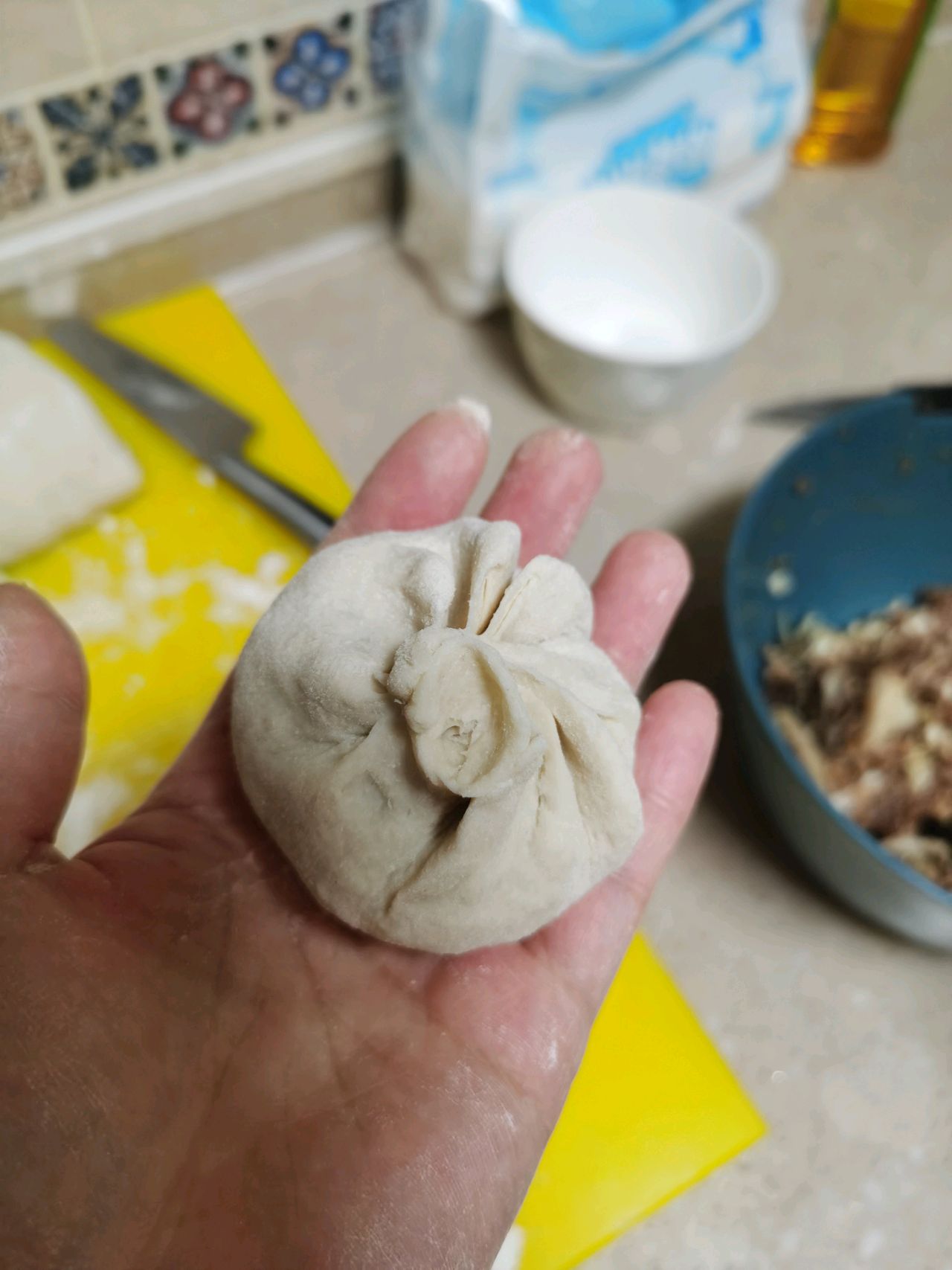 牛肉白菜大包子