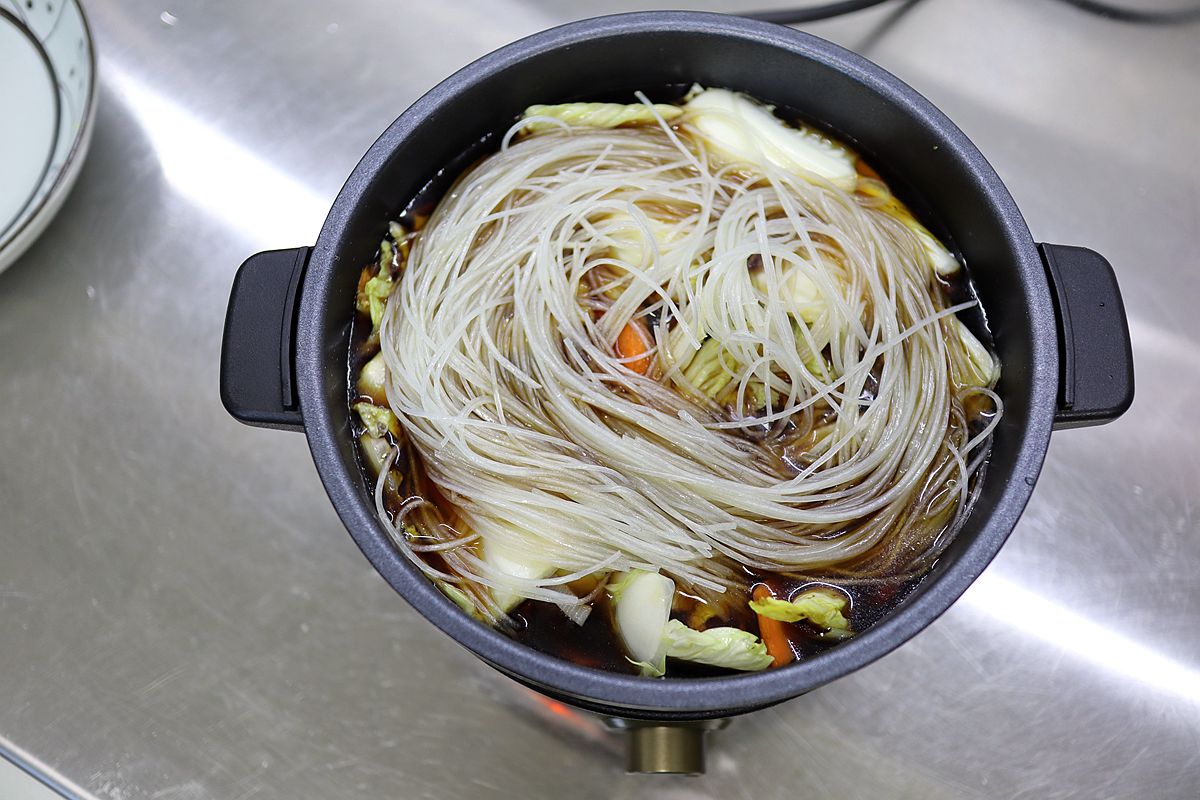 牛肉白菜粉条香锅