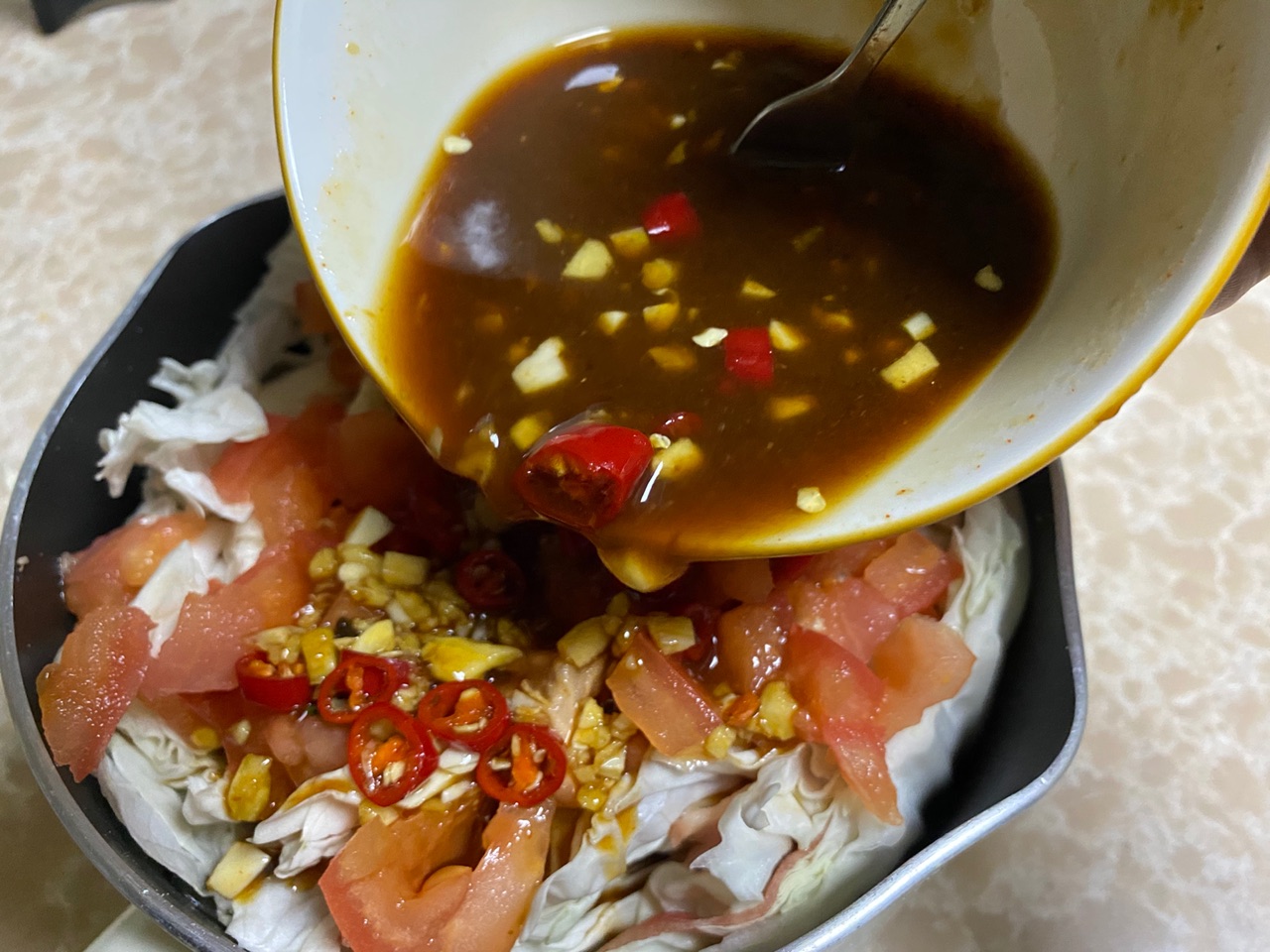 牛肉白菜千层