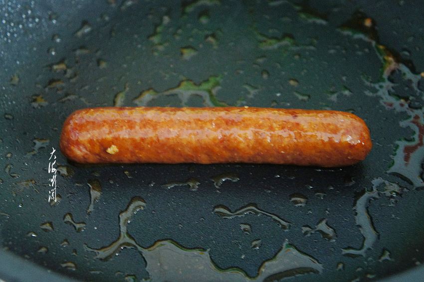 牛肉肠加鸡蛋，孩子最爱的能量早餐