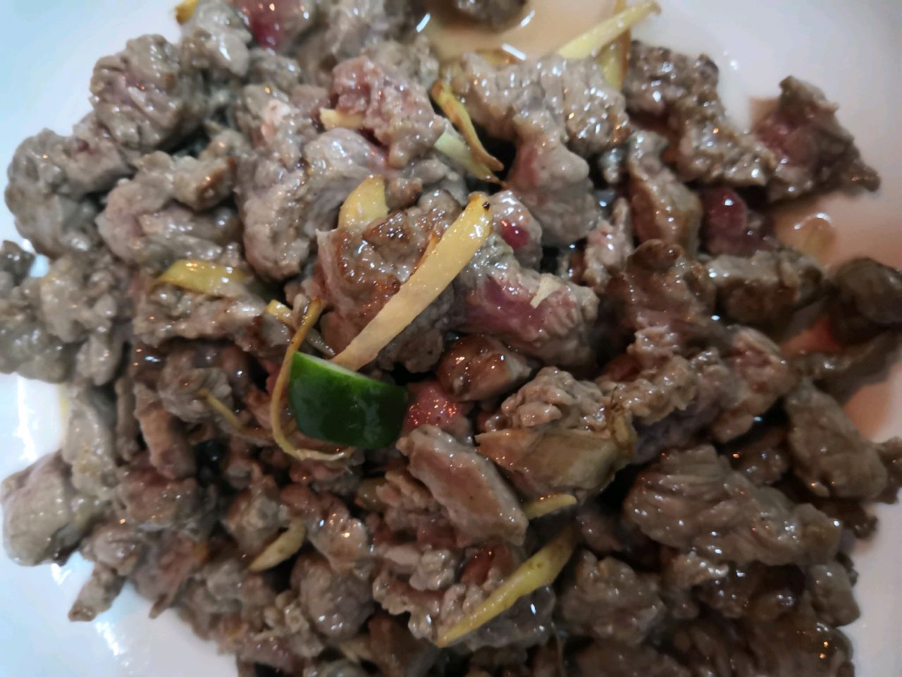 牛肉炒圆白菜