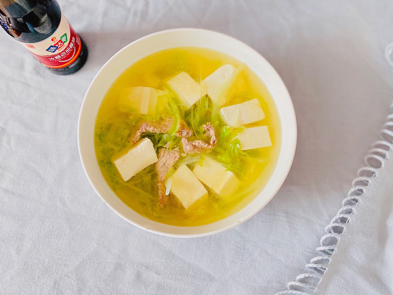 牛肉豆腐汤